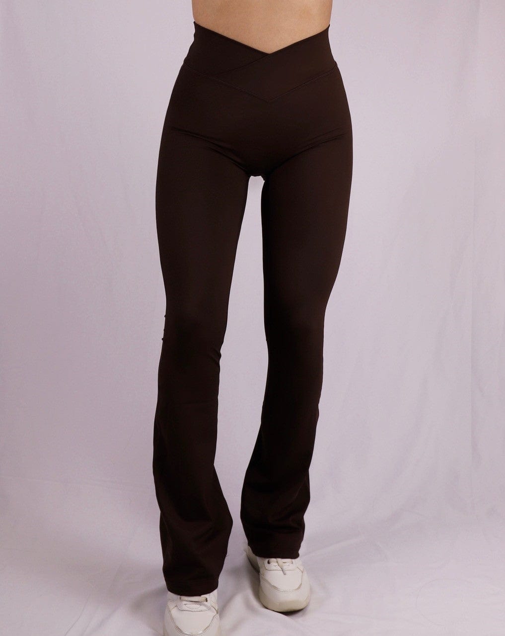 Dark Cocoa Flare Leggings