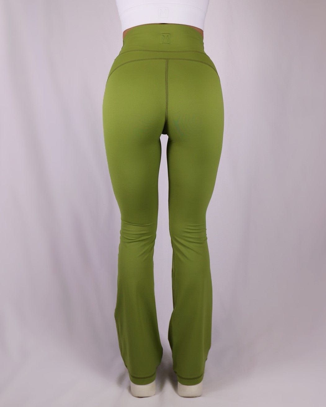 Olive Flare Leggings