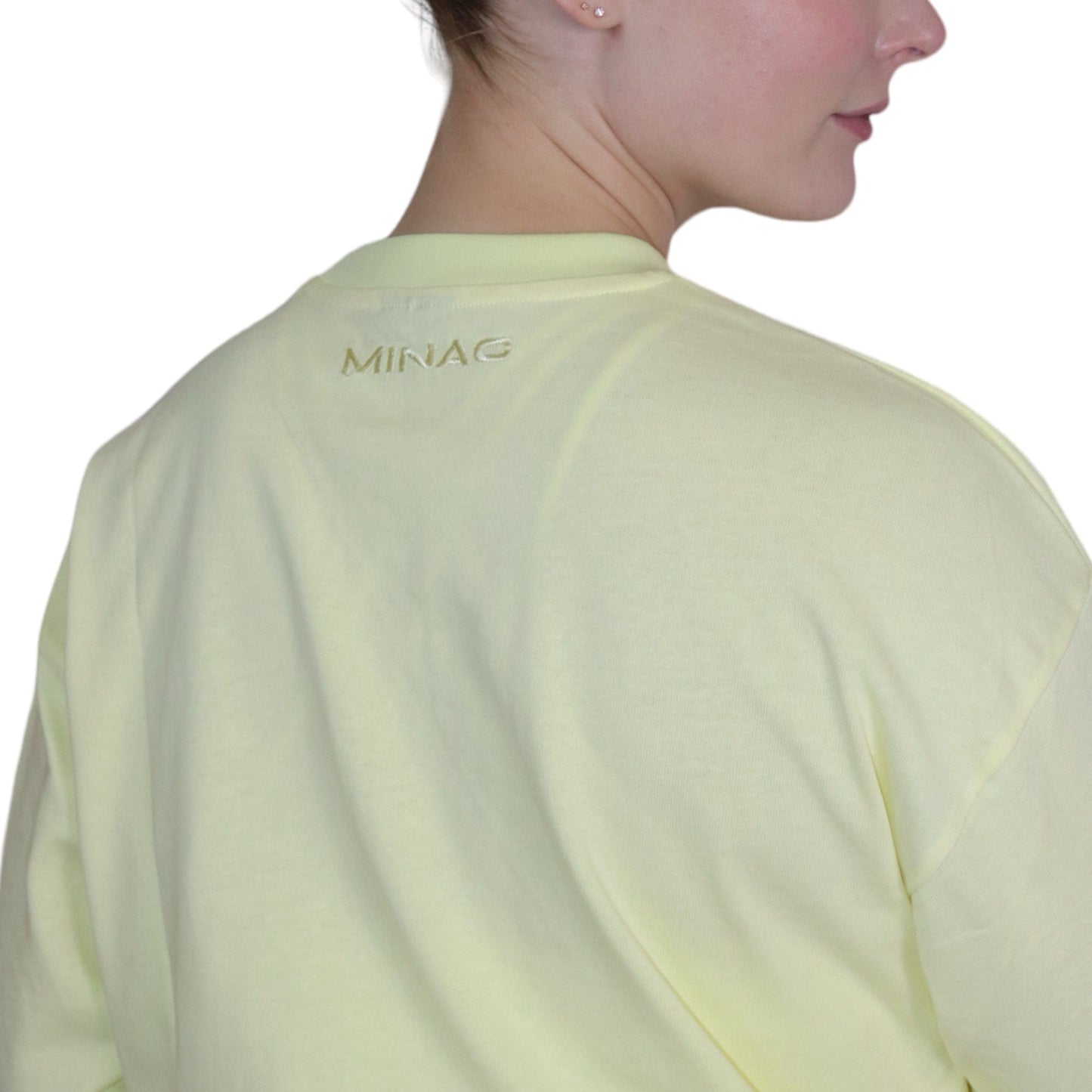 Yellow Close Neck Long Sleeve